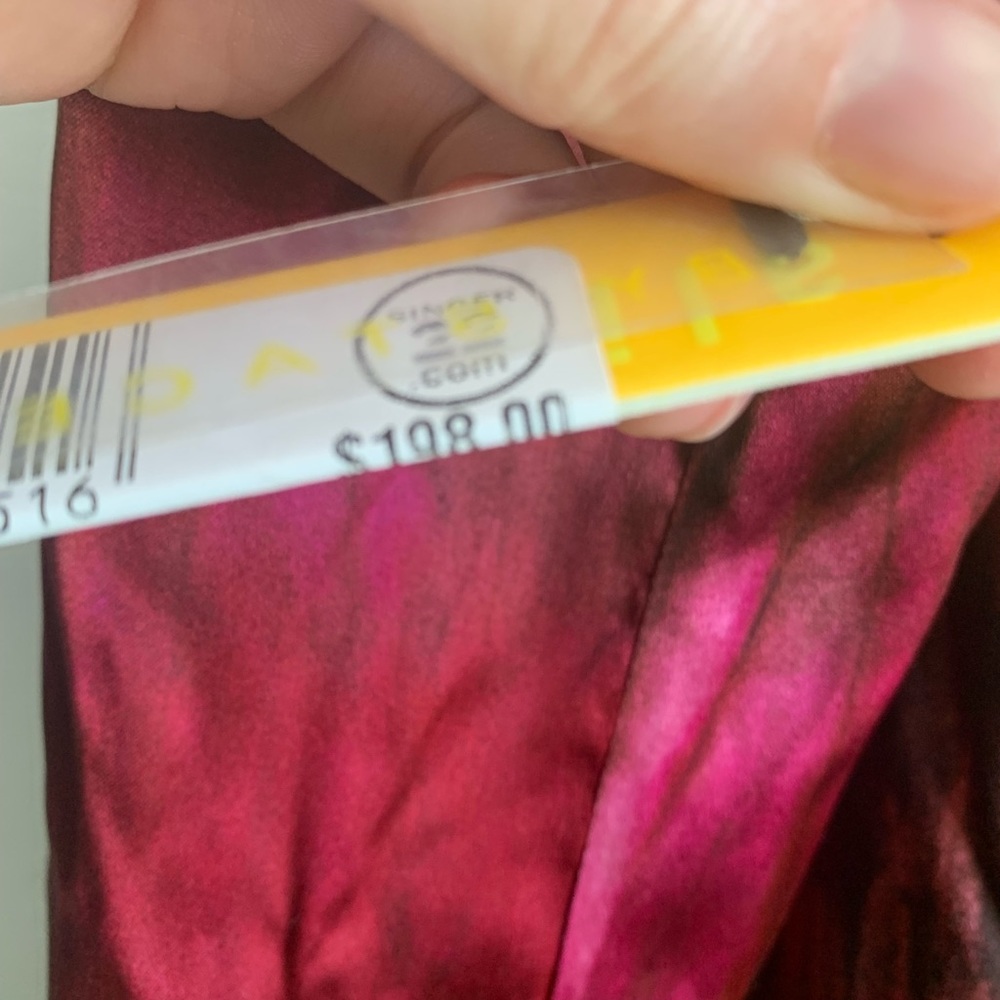 ALICE + OLIVIA Pink Multi Silk Mini Dress Size small - Picture 6 of 9